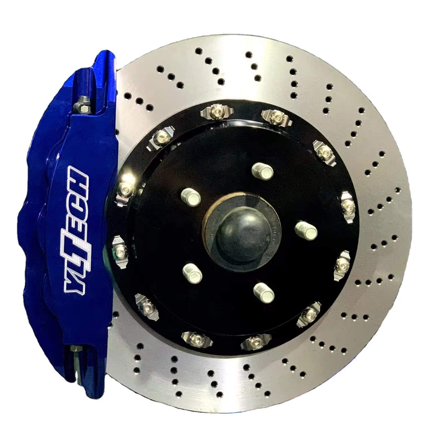 YLTECH FORGED 6 PISTON CALIPERS TWO-PIECE DISC BRAKE SYSTEM
